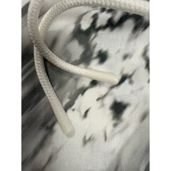 Lululemon Mesh Overlay High-Neck Dress Size 8 Gray Off White - Picture 4 of 15